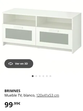 Mueble TV Ikea Blanco