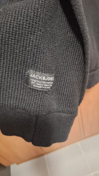 Jersey Jack & Jones Negro Talla L