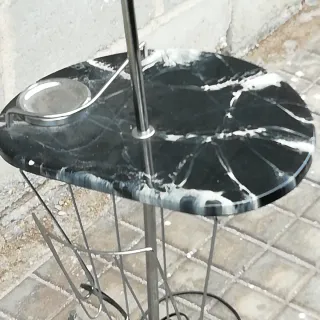 Lámpara de pie estilo años 50