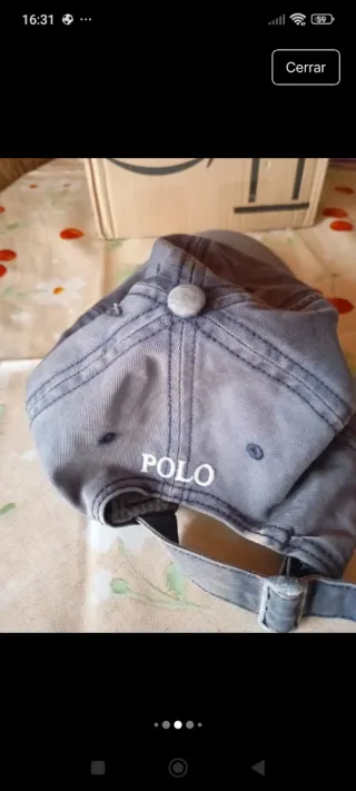 Gorra Polo Ralph Lauren azul
