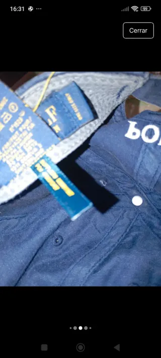 Gorra Polo Ralph Lauren azul