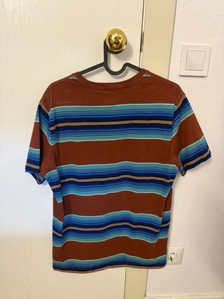 Camiseta Levis Rayas Marrón Multicolor hombre