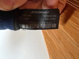 Traje Zara Caballero Azul (1 americana,2 pantalon)