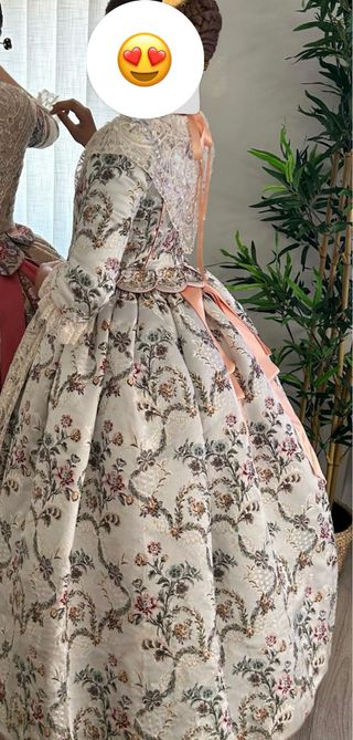 Traje Fallera Niña Siglo XVIII