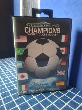 MEGADRIVE WORLD CLASS SOCCER CHAMPIONS ORIGINAL