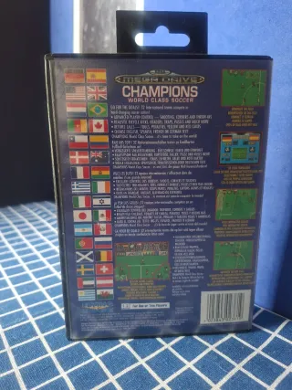 MEGADRIVE WORLD CLASS SOCCER CHAMPIONS ORIGINAL