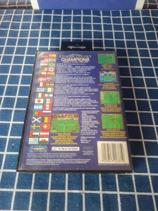 MEGADRIVE WORLD CLASS SOCCER CHAMPIONS ORIGINAL