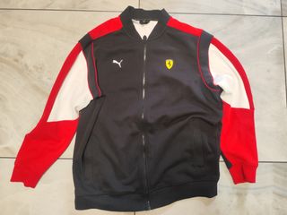Chaqueta Puma Ferrari Negra y Roja