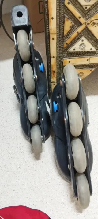 Patines en línea Oxelo blanco y azul