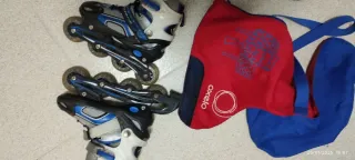 Patines en línea Oxelo blanco y azul