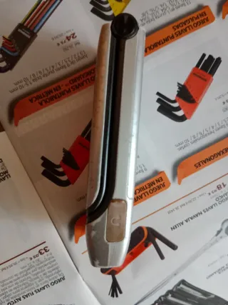 Teléfono Móvil Motorola Flip Negro/Plateado