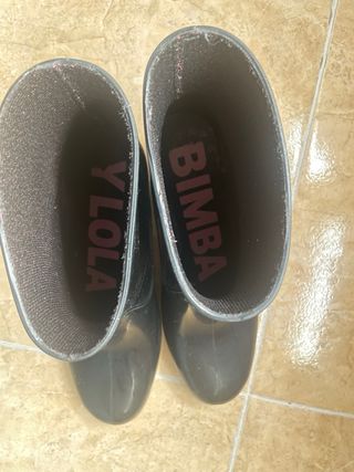 Botas de agua Bimba y Lola negras