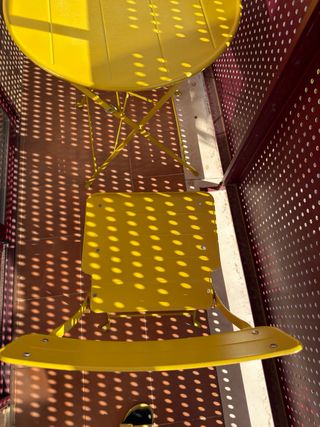 Mesa y Silla SUNDSÖ Amarillo IKEA