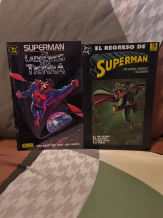 Lote Superman novelas gráficas