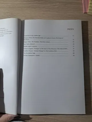 Literatura Inglesa I - Student Guide