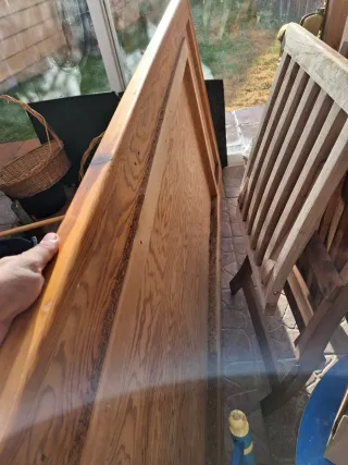 Tablero de mesa de madera 238x100 cm