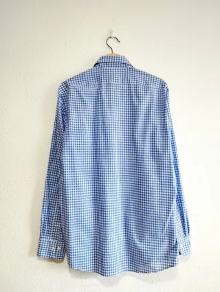 Camisa Ralph Lauren cuadros vichy azul