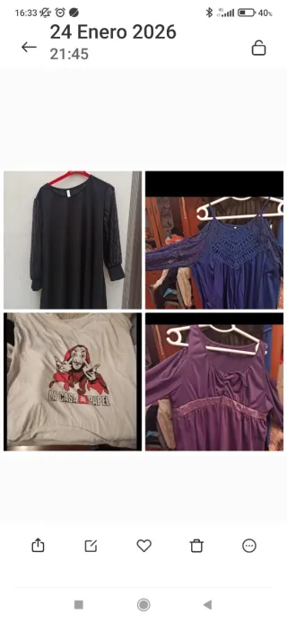 Lote Ropa Mujer Tallas Grandes