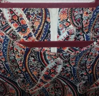 Vestido estampado paisley