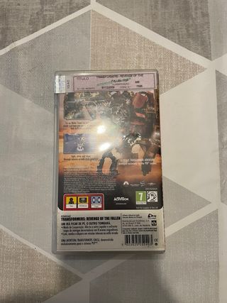 Jogo PSP Transformers: Revenge of the Fallen