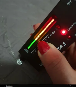 Colgante Moissanita Halo Plata