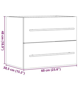 Mueble de baño con cajones