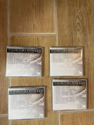 4 CD Tchaikovsky Classical Favorites
