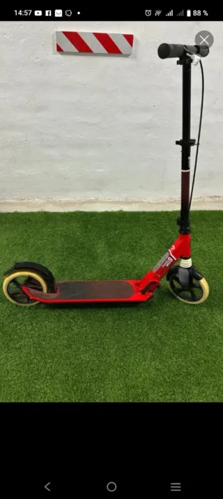 Patinete Oxelo MID 9 Rojo