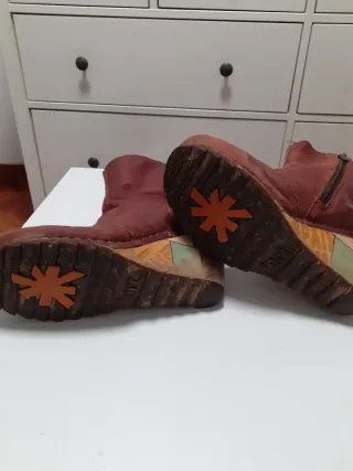 Botines Art Burdeos Talla 37