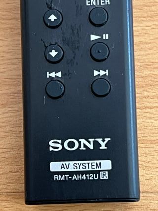 Mando SONY AV System RMT-AH412U
