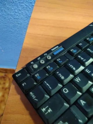 Teclado portátil Lenovo negro