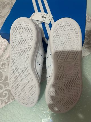 Adidas Stan Smith Scarpe Uomo Bianco Blu