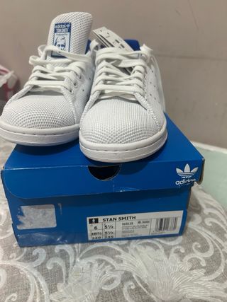 Adidas Stan Smith Scarpe Uomo Bianco Blu