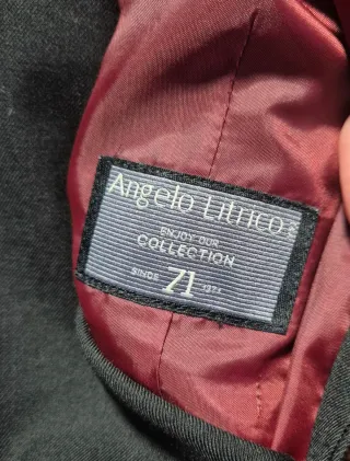 Chaleco Angelo Litrico Talla 46 Negro