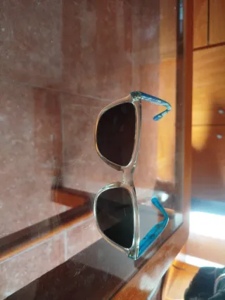 Gafas de Sol Forty One 41 transparente y Azul