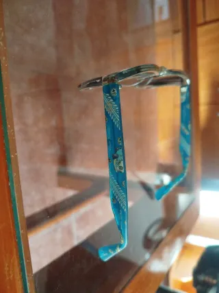 Gafas de Sol Forty One 41 transparente y Azul