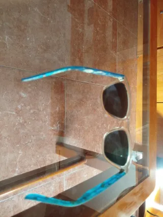 Gafas de Sol Forty One 41 transparente y Azul