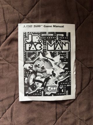 Manual Jr Pac-Man Atari 2600