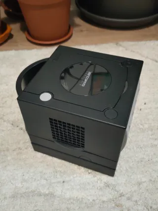 Nintendo GameCube + Game Boy Player Negro
