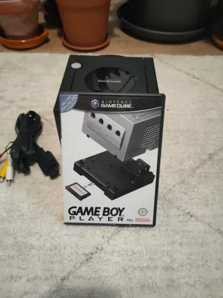 Nintendo GameCube + Game Boy Player Negro
