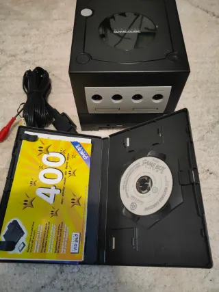 Nintendo GameCube + Game Boy Player Negro