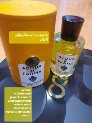 Acqua di Parma Millesimato Annata 2025