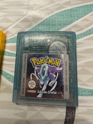 Pokemon Edición Cristal Game Boy Color