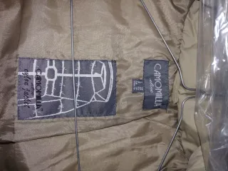 Cappotto beige Camomilla da donna con cappuccio