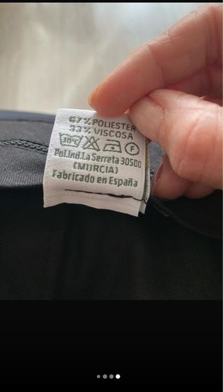 Pantalón de pinzas de hombre