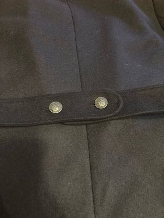 Cappotto doppio petto blu navy