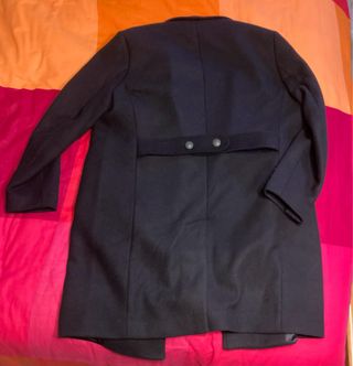 Cappotto doppio petto blu navy