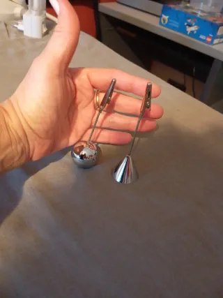 Clip para fotos metálico