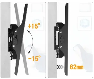 Supporto TV Perlegear Inclinabile 13-42 pollici