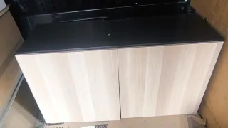 Mueble TV Besta Ikea Madera